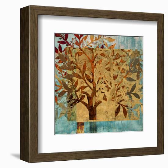 Serendipity Tree II-Louise Montillio-Framed Art Print