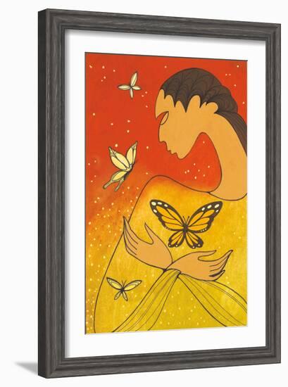 Serendipity-Maxine Noel-Framed Art Print