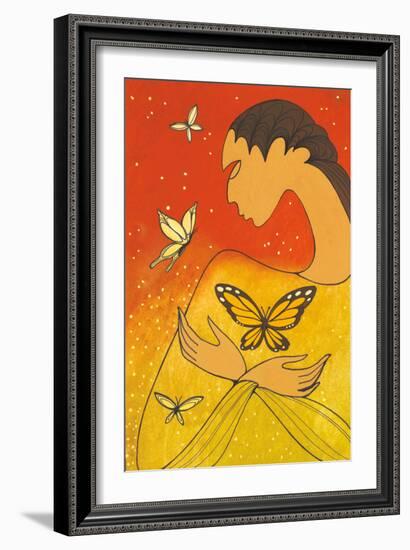 Serendipity-Maxine Noel-Framed Art Print