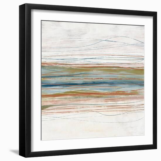 Serene Abstract-Dan Meneely-Framed Art Print