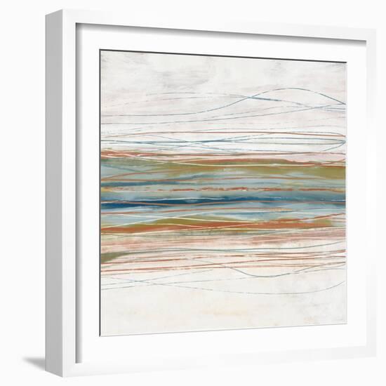 Serene Abstract-Dan Meneely-Framed Art Print