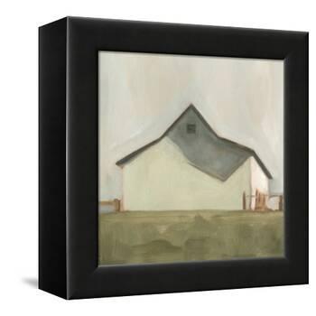 Serene Barn V-Emma Scarvey-Framed Stretched Canvas