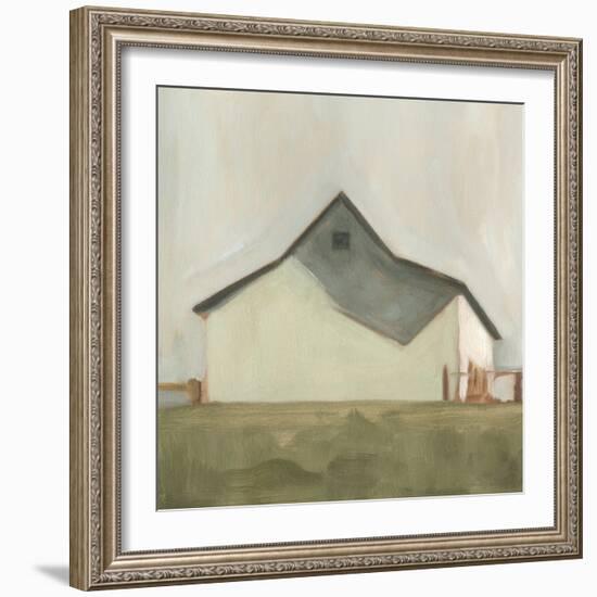 Serene Barn V-Emma Scarvey-Framed Art Print