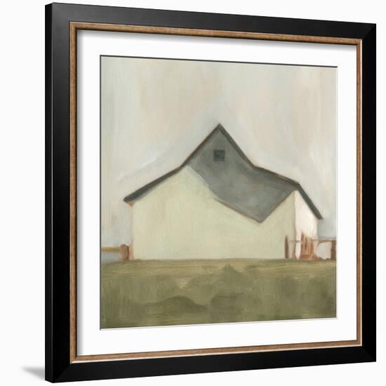 Serene Barn V-Emma Scarvey-Framed Art Print