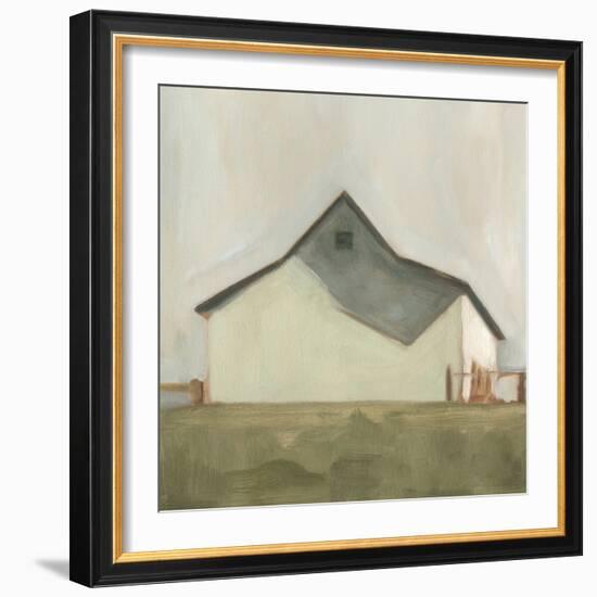 Serene Barn V-Emma Scarvey-Framed Art Print