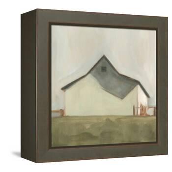Serene Barn V-Emma Scarvey-Framed Stretched Canvas