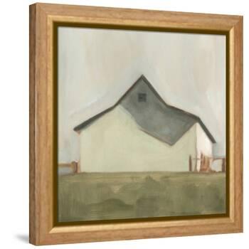 Serene Barn V-Emma Scarvey-Framed Stretched Canvas