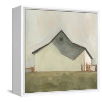 Serene Barn V-Emma Scarvey-Framed Stretched Canvas