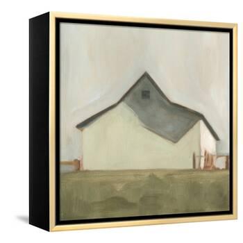 Serene Barn V-Emma Scarvey-Framed Stretched Canvas