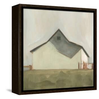Serene Barn V-Emma Scarvey-Framed Stretched Canvas