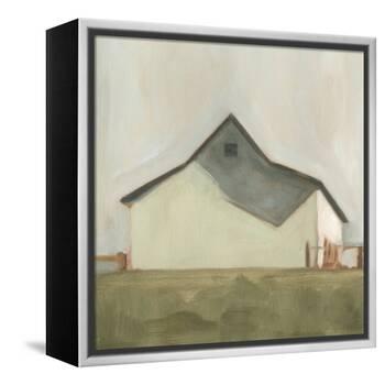Serene Barn V-Emma Scarvey-Framed Stretched Canvas