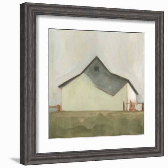 Serene Barn V-Emma Scarvey-Framed Art Print