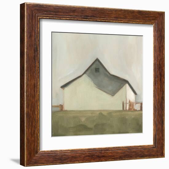 Serene Barn V-Emma Scarvey-Framed Art Print