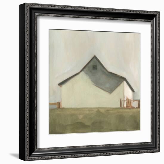 Serene Barn V-Emma Scarvey-Framed Art Print