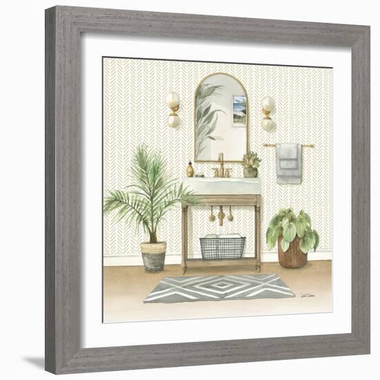 Serene Bath I-Leslie Trimbach-Framed Art Print