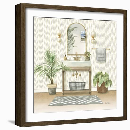 Serene Bath I-Leslie Trimbach-Framed Art Print