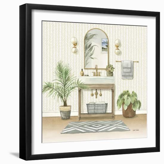 Serene Bath I-Leslie Trimbach-Framed Art Print