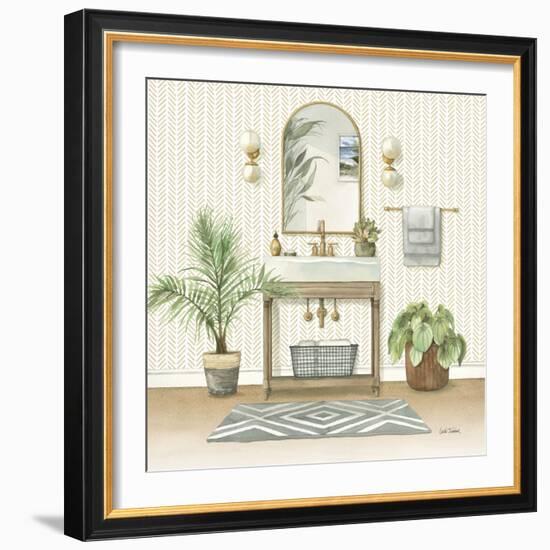 Serene Bath I-Leslie Trimbach-Framed Art Print