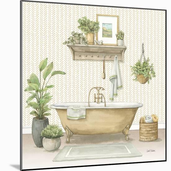 Serene Bath II-Leslie Trimbach-Mounted Art Print