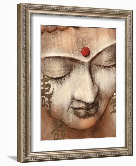 Serene Buddha-Raspin Stuwart-Framed Art Print