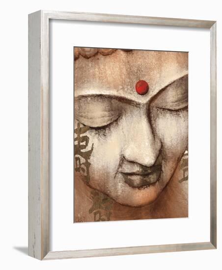 Serene Buddha-Raspin Stuwart-Framed Art Print