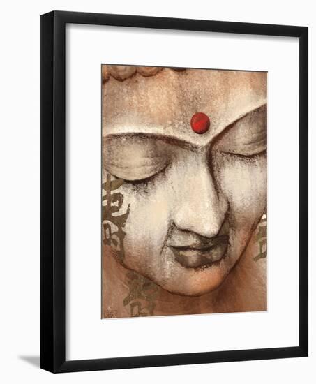 Serene Buddha-Raspin Stuwart-Framed Art Print
