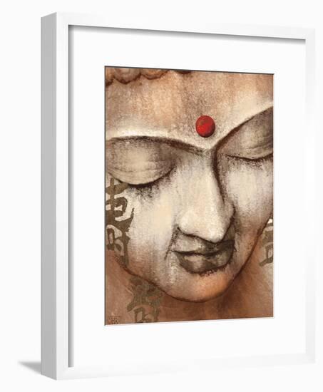 Serene Buddha-Raspin Stuwart-Framed Art Print