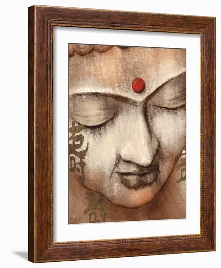 Serene Buddha-Raspin Stuwart-Framed Art Print