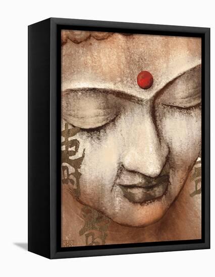 Serene Buddha-Raspin Stuwart-Framed Stretched Canvas