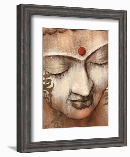 Serene Buddha-Raspin Stuwart-Framed Art Print