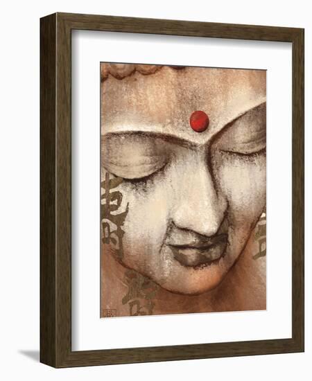 Serene Buddha-Raspin Stuwart-Framed Art Print