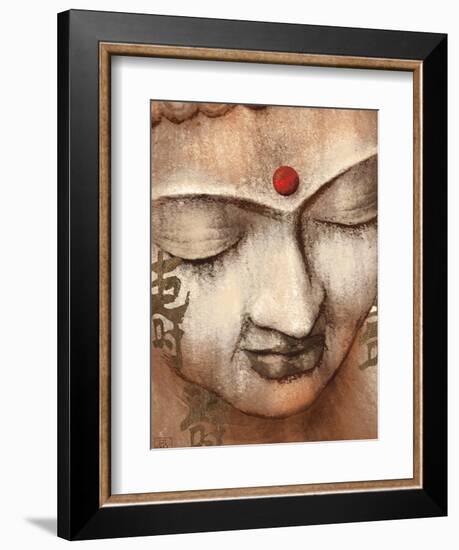 Serene Buddha-Raspin Stuwart-Framed Art Print