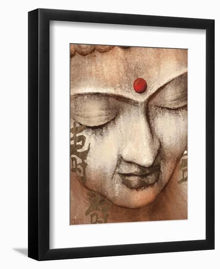 Serene Buddha-Raspin Stuwart-Framed Art Print