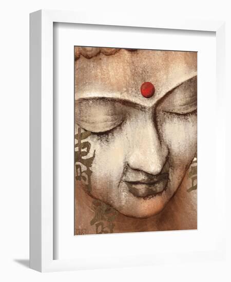 Serene Buddha-Raspin Stuwart-Framed Art Print