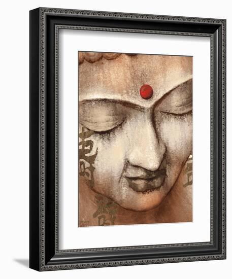 Serene Buddha-Raspin Stuwart-Framed Art Print