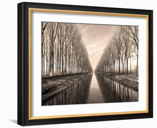 Serene Canal-null-Framed Art Print