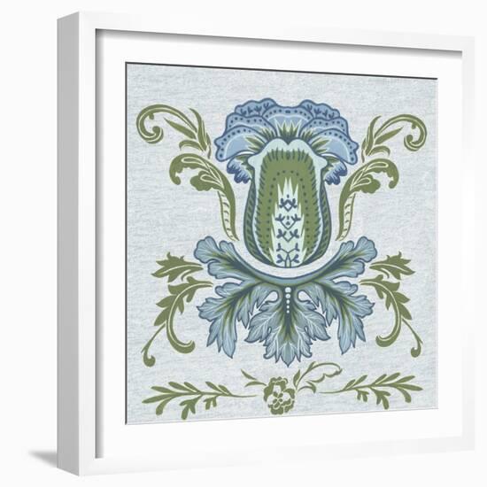 Serene Chintz III-Melissa Wang-Framed Art Print