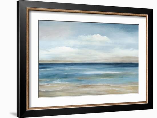 Serene Coast-null-Framed Art Print