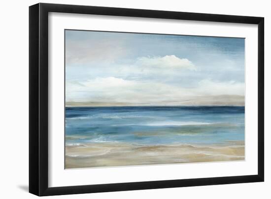 Serene Coast-null-Framed Art Print