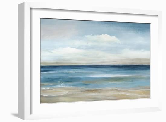 Serene Coast-null-Framed Art Print