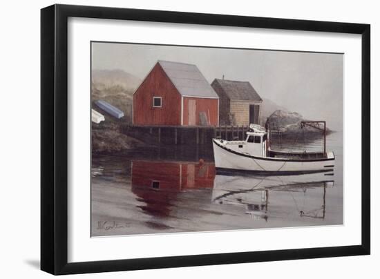 Serene Cove-David Knowlton-Framed Giclee Print