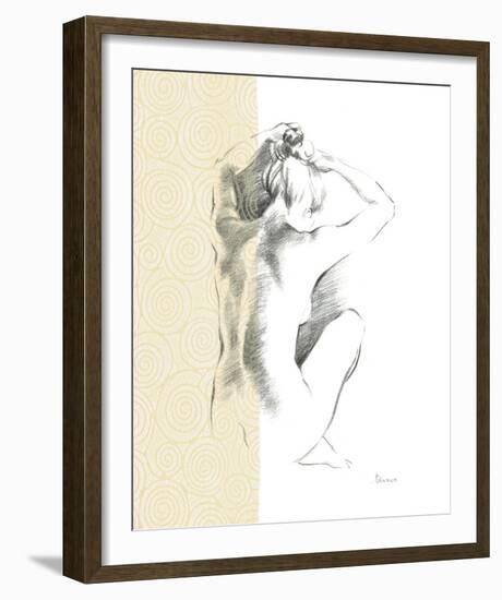 Serene Figure II-Deborah Pearce-Framed Giclee Print