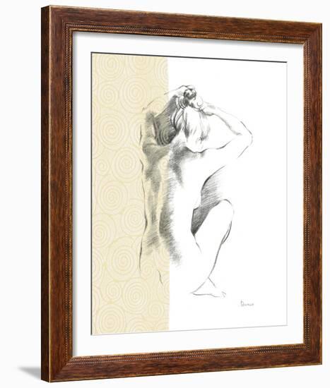 Serene Figure II-Deborah Pearce-Framed Giclee Print