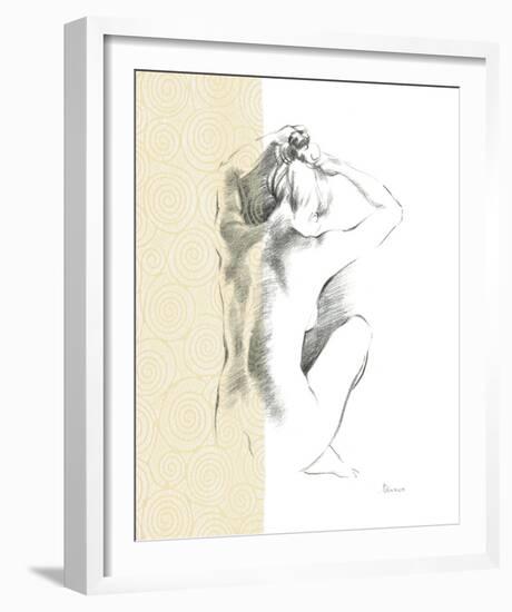 Serene Figure II-Deborah Pearce-Framed Giclee Print