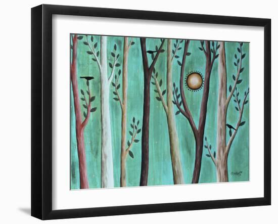 Serene Forest 1-Karla Gerard-Framed Giclee Print