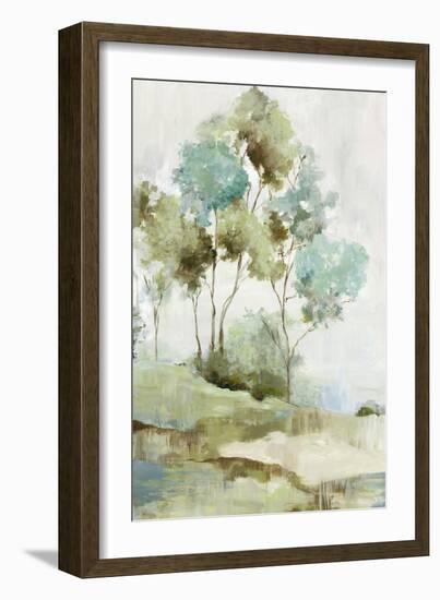 Serene Green Forest I-Allison Pearce-Framed Art Print