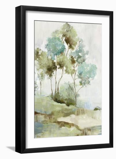 Serene Green Forest I-Allison Pearce-Framed Art Print