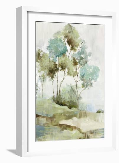 Serene Green Forest I-Allison Pearce-Framed Art Print