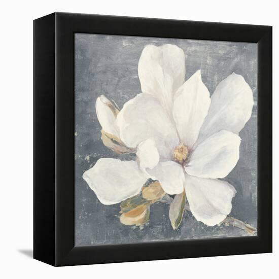 Serene Magnolia Gray-Julia Purinton-Framed Premier Image Canvas