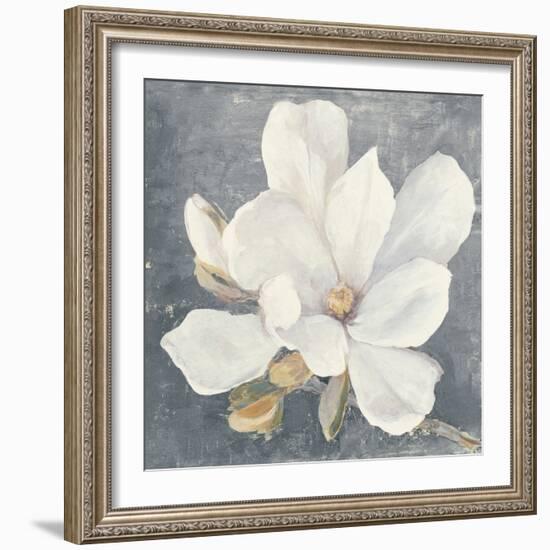 Serene Magnolia Gray-Julia Purinton-Framed Photographic Print